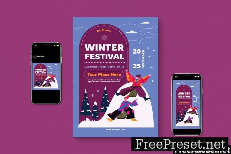 Winter Activity Flyer Pack