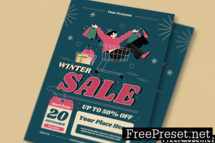 Winter Sale Flyer Pack