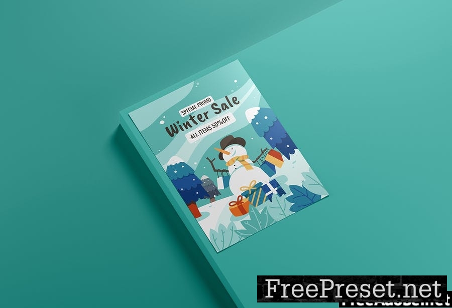 Winter Sale Promotion - Flyer Media Kit