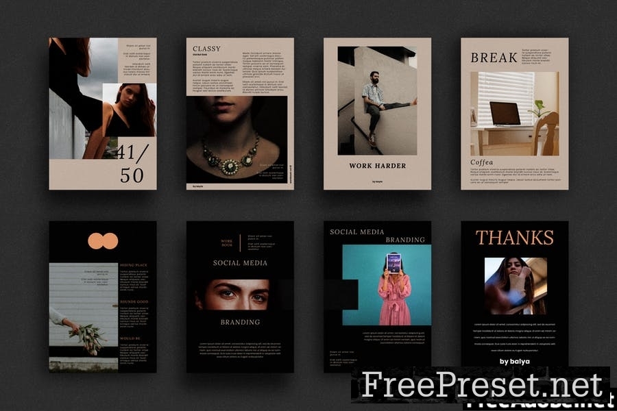 Workbook vol 1 - Magazine Template