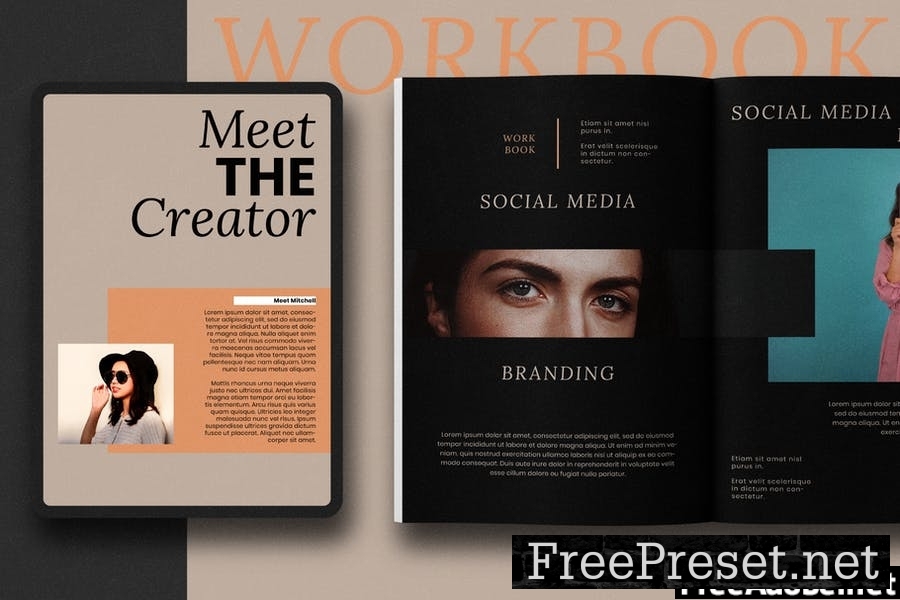 Workbook vol 1 - Magazine Template