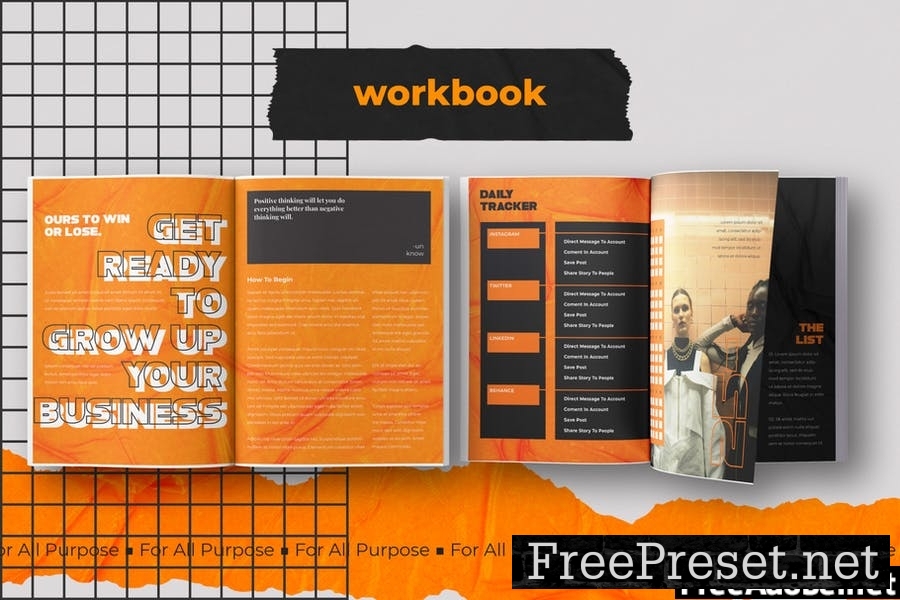 WORKBOOK VOL 2 - Magazine Template