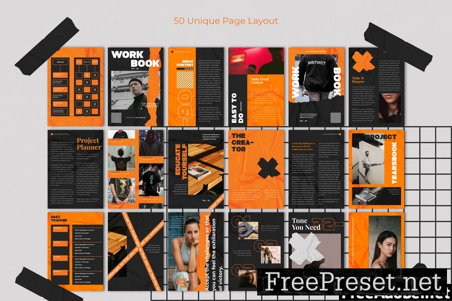 WORKBOOK VOL 2 - Magazine Template