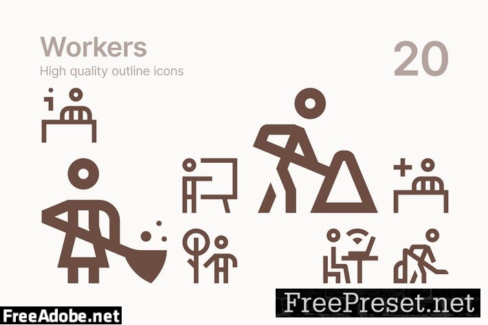 Worker Icons AJEW6YP