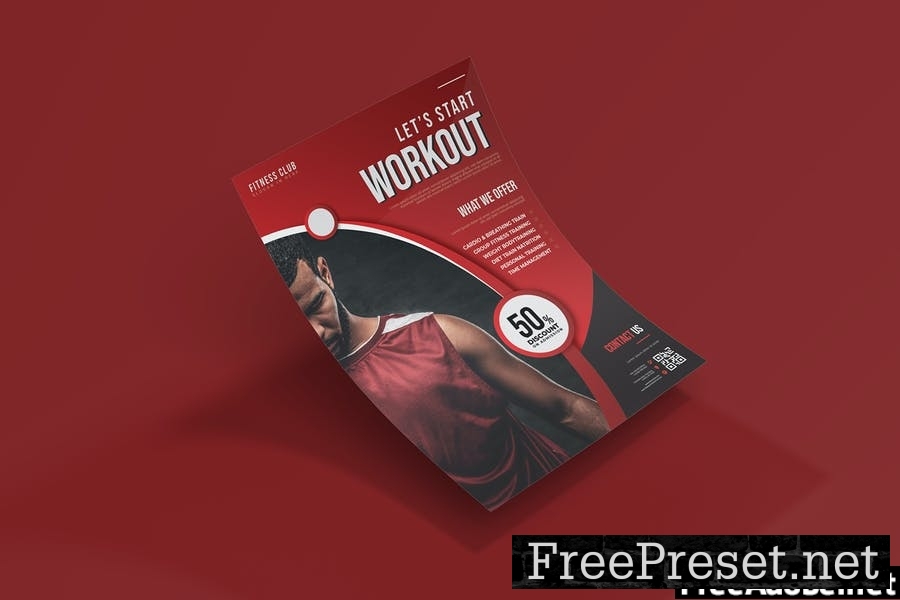 Workout - Flyer AUH77XP