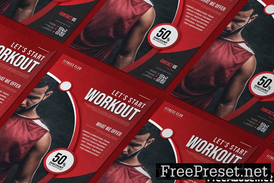 Workout - Flyer AUH77XP