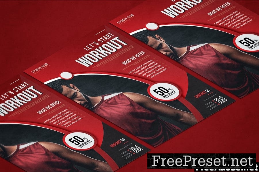 Workout - Flyer AUH77XP