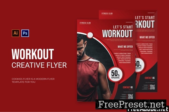 Workout - Flyer AUH77XP