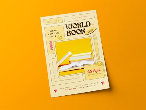 World Book Day Flyer CUQE3ZF