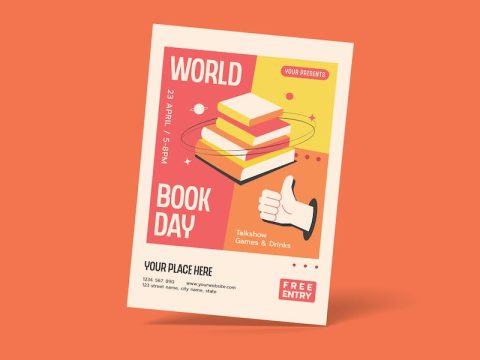 World Book Day Flyer UG8XEXA