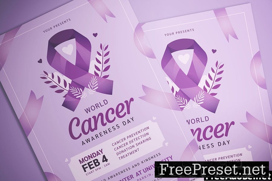 World Cancer Day Flyer