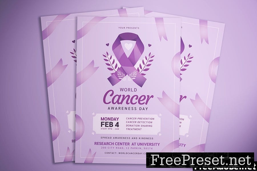 World Cancer Day Flyer