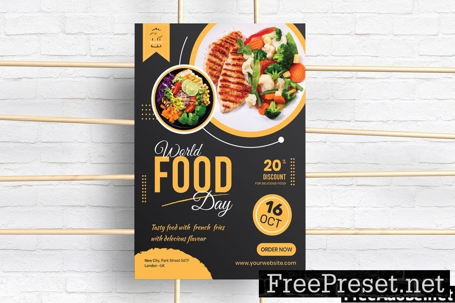 World Food Day Poster Template