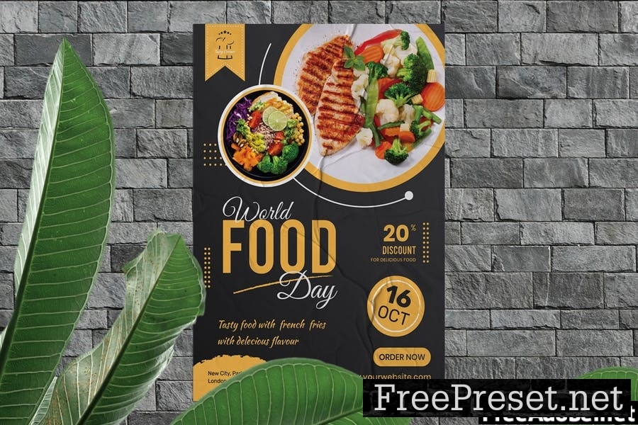 World Food Day Poster Template