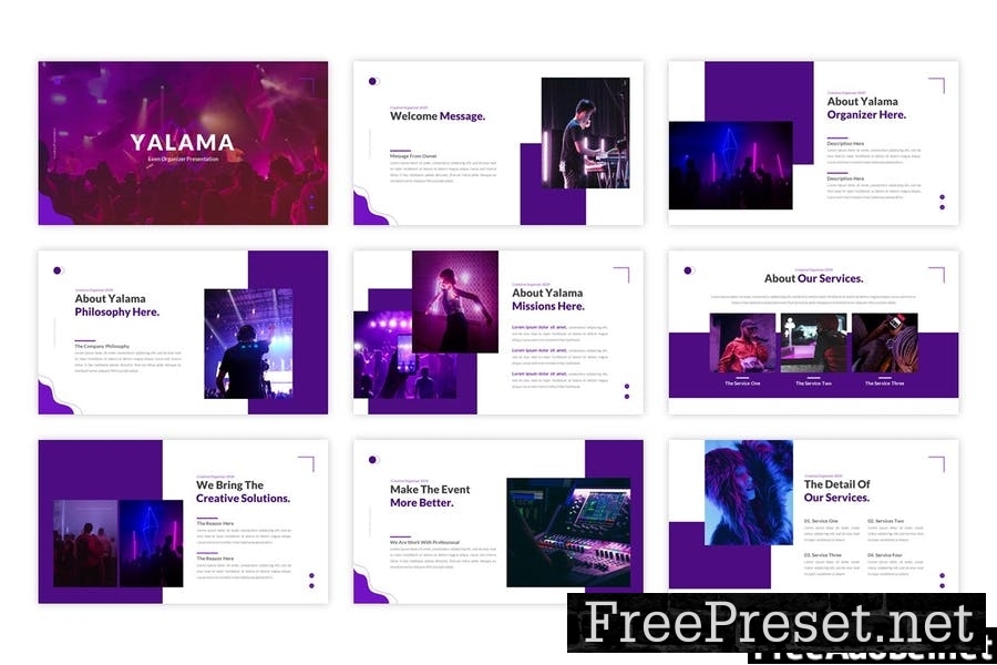 Yalama - Organizer PowerPoint Template