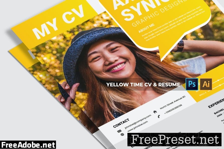 Yellow Time | CV & Resume