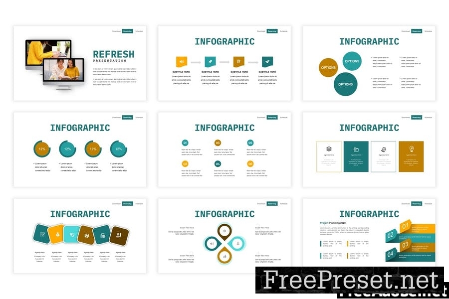 Yelonean Presentation Template