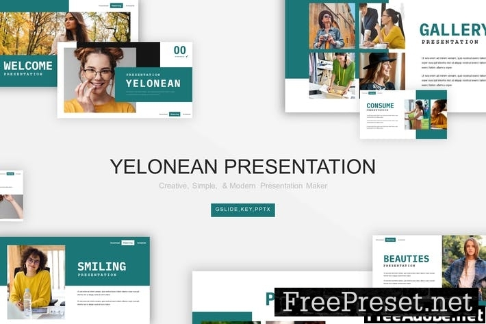 Yelonean Presentation Template 67KCFJJ