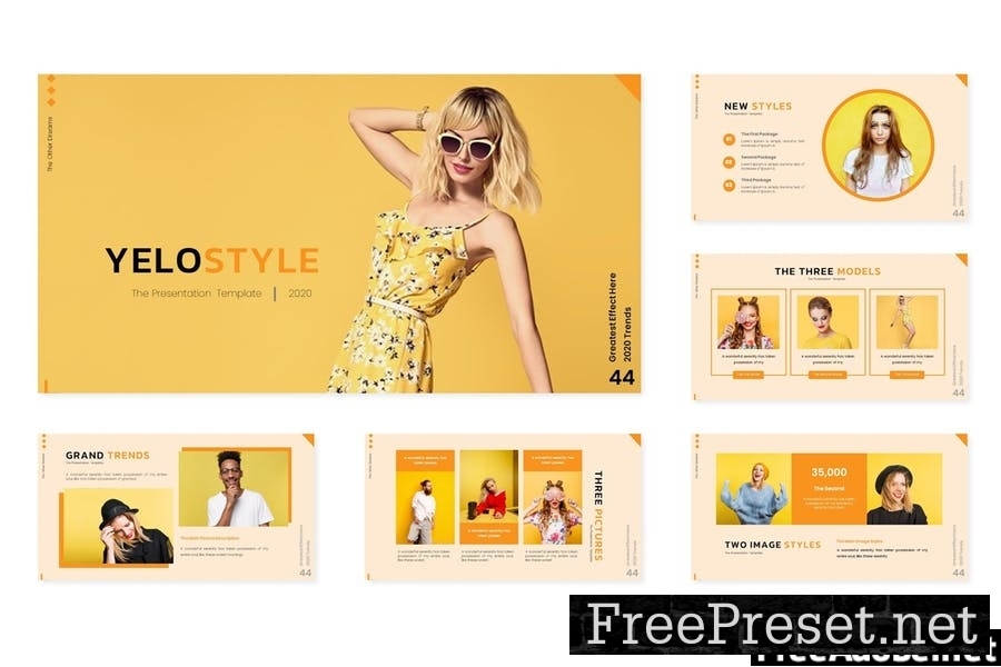 Yelostyle - Powerpoint Template