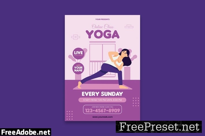 Yoga Poster BHDCN6Y