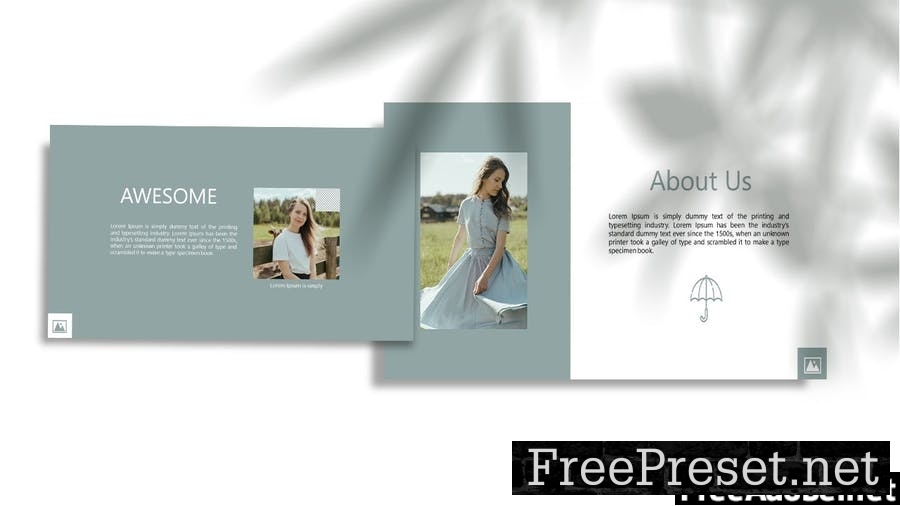 ZALORA - Fashion Powerpoint Template F3TT3Q9