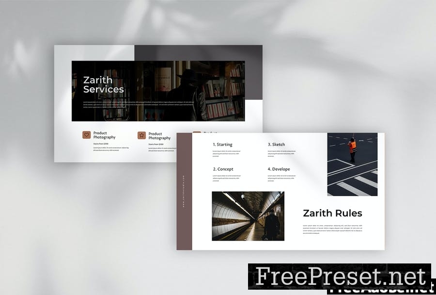 Zarith - Street Photography Powerpoint Template