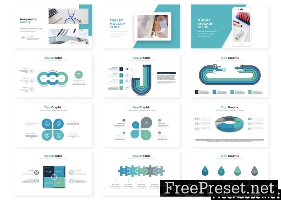 Zipp - Presentation Template