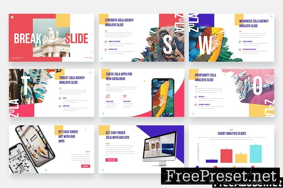 ZOLA - Contemporary Creative Powerpoint Template