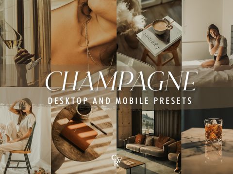 10 Champagne Lightroom Presets