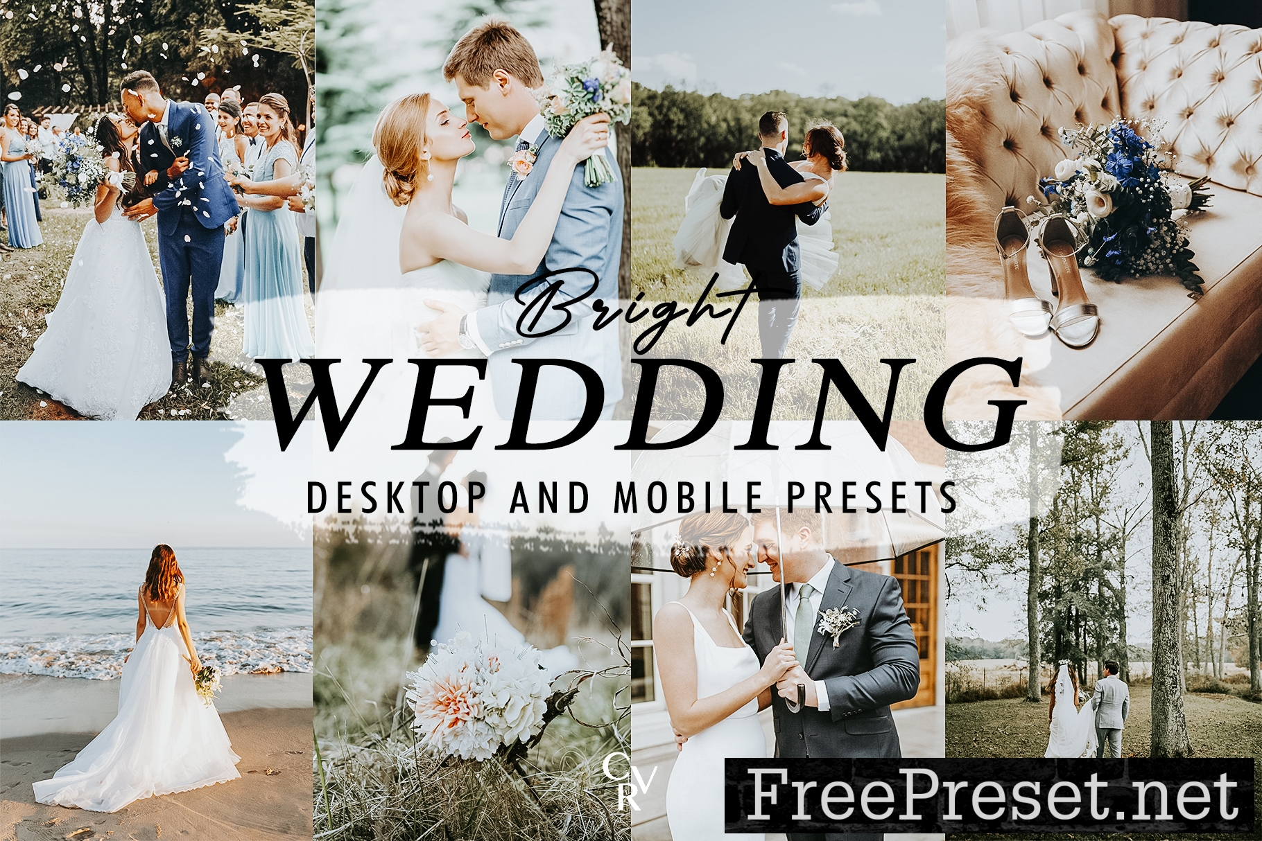 10 Natural Wedding Lightroom Presets