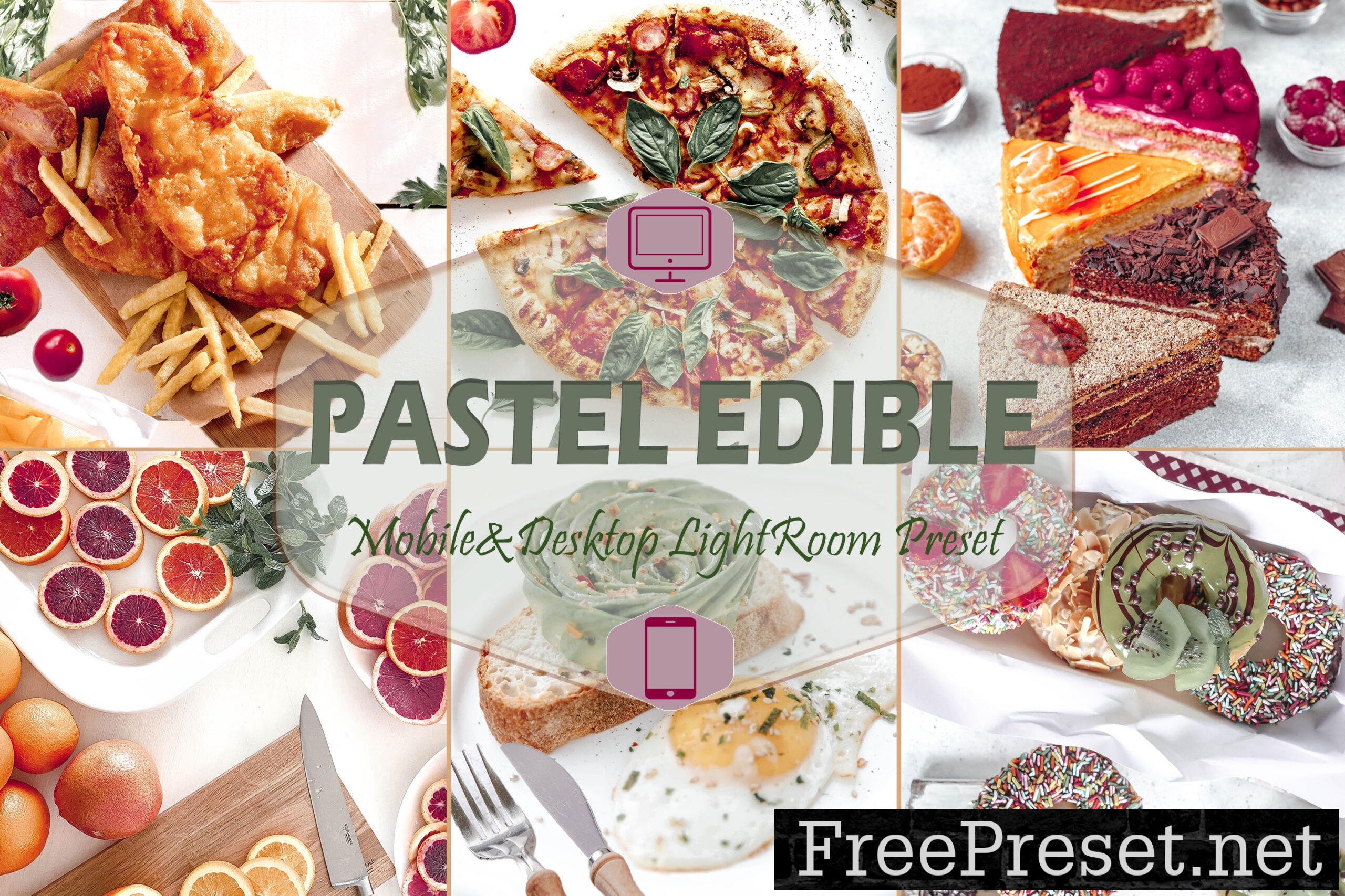 12 Pastel Edible Lightroom Presets