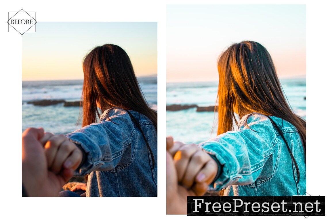 12 Photoshop Actions, Beach Sunset