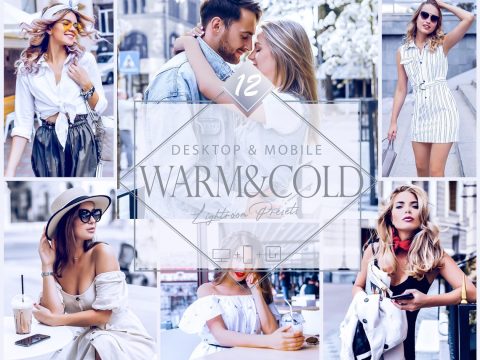 12 Warm & Cold Lightroom Presets, Cool