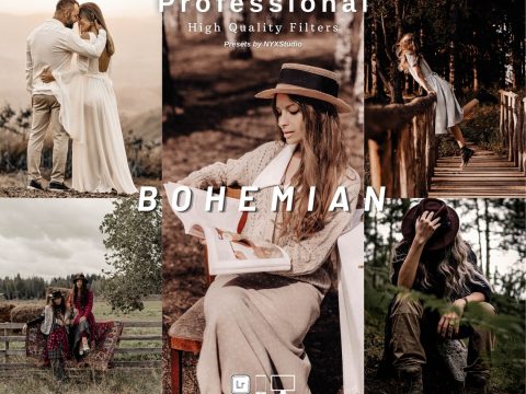 15 Warm Bohemian Lightroom Presets