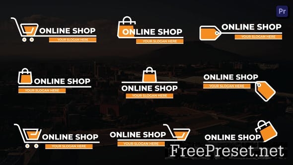 Shopping Titles Premiere Pro - Video Template - 42767161