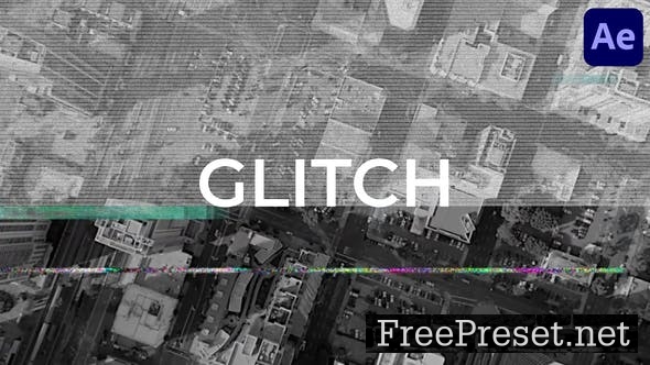 after effects text glitch preset free