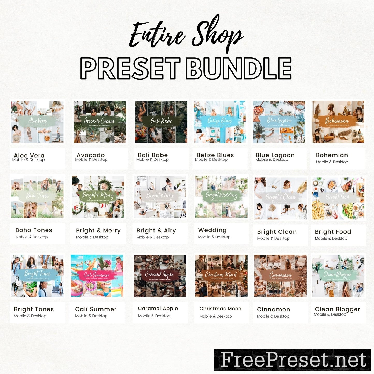 Lou & Marks - Entire Shop Preset Bundle