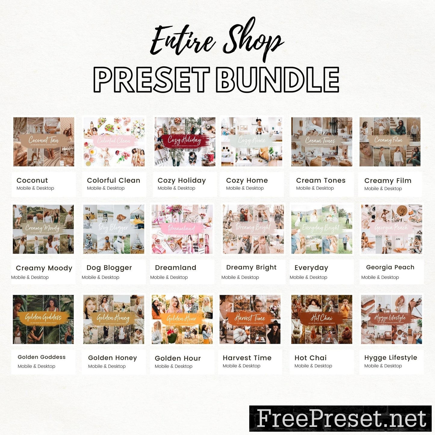 Lou & Marks - Entire Shop Preset Bundle