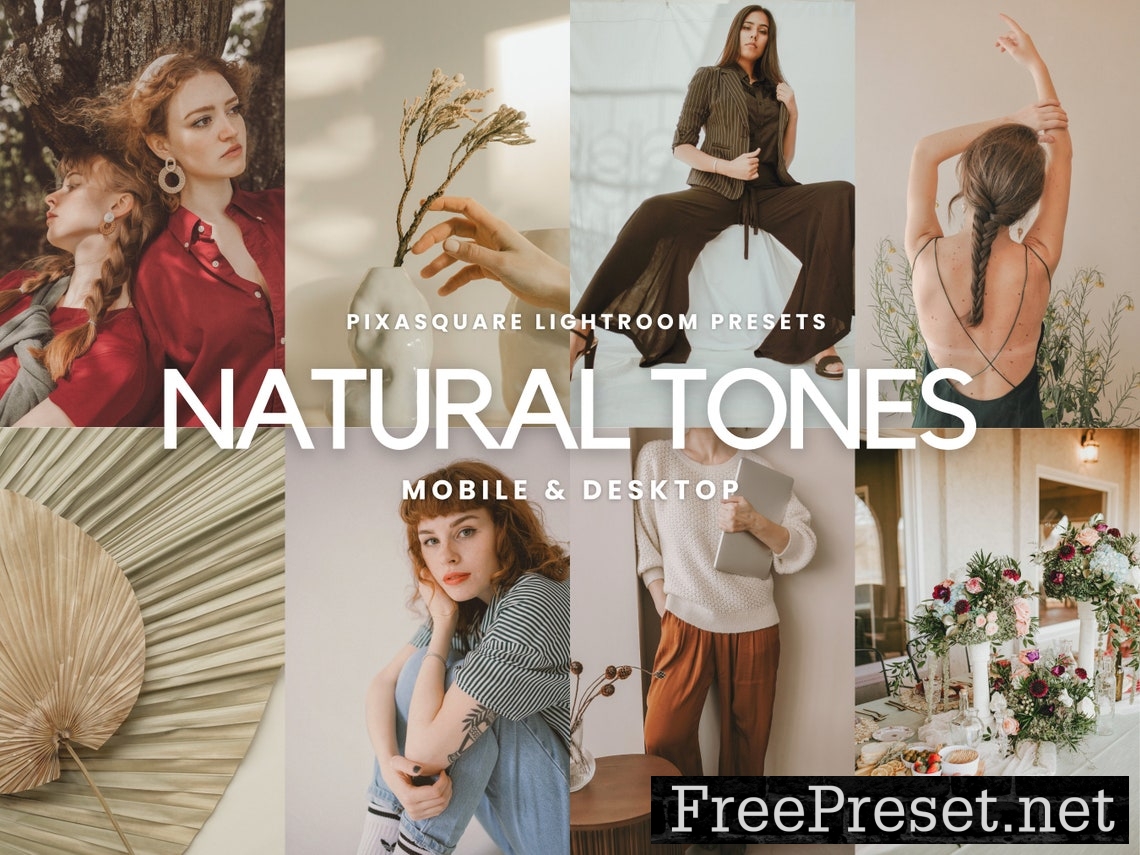 Natural Tones Lightroom Presets