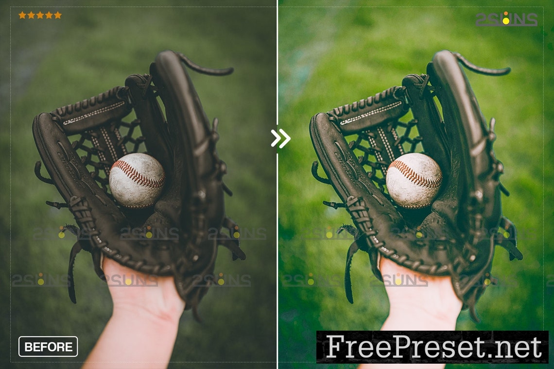 Sport Baseball Presets Basketball Filter