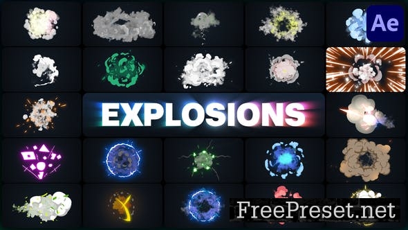 adobe after effects explosion pack download free