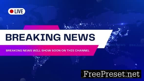 Breaking News Intro - Video Template - 46735390