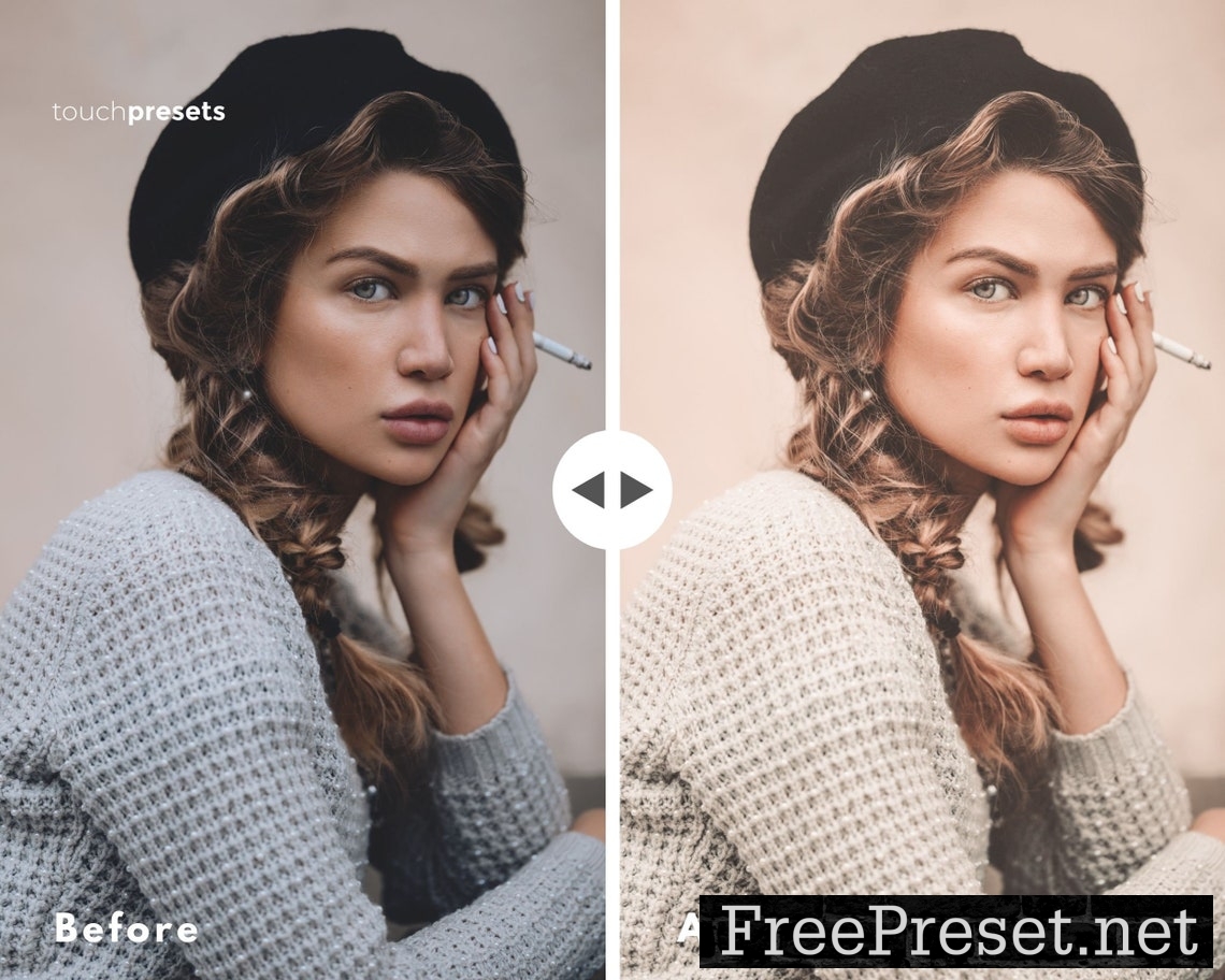 15 Lightroom Presets, Rose Gold Presets, Mobile & Desktop Presets