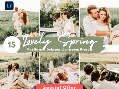 15 Mobile Lightroom Presets, Lightroom Presets Desktop, Lovely Spring Presets, Summer Presets