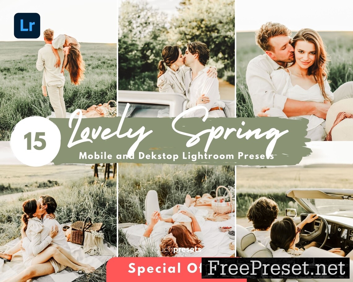 15 Mobile Lightroom Presets, Lightroom Presets Desktop, Lovely Spring Presets, Summer Presets