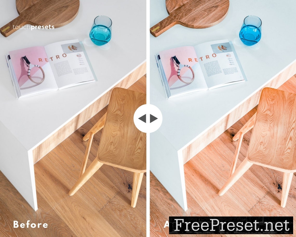 17 Mobile Lightroom Presets, Interior Preset, Home Presets