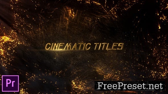 Cinematic Titles - Premiere Pro - Video Template - 34323505