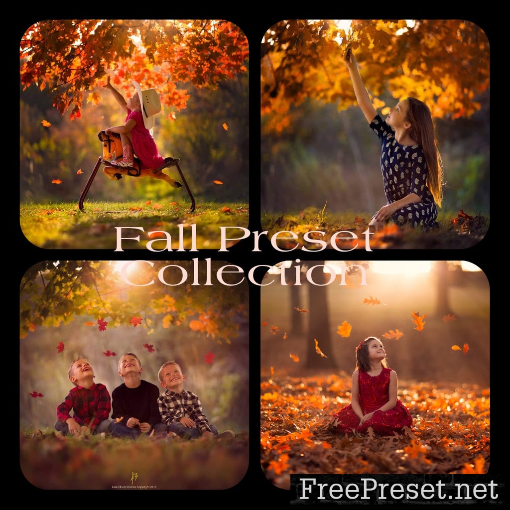 Jake Olson’s Fall Collection Presets