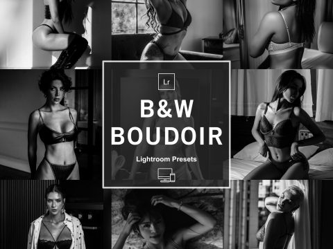 MePresets - B&W Boudoir Lightroom Presets