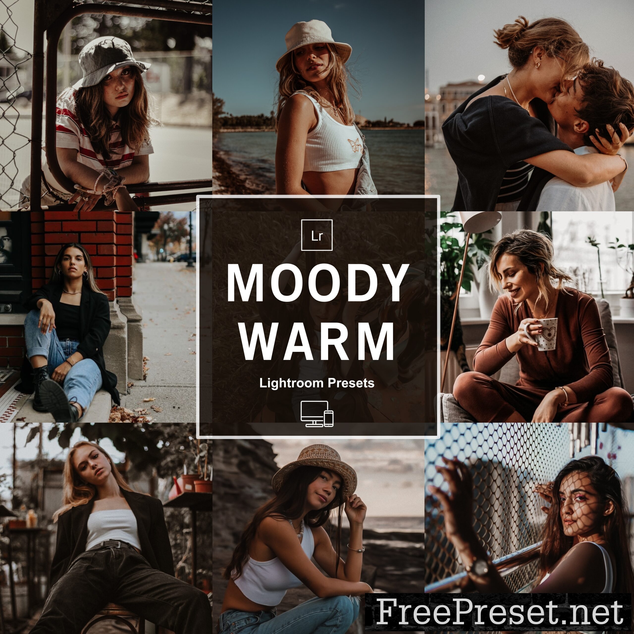 MePresets - Moody Warm Lightroom Presets